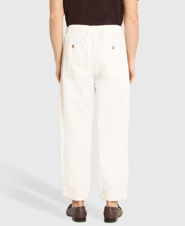 Brunello Cucinelli Linen-blend chino