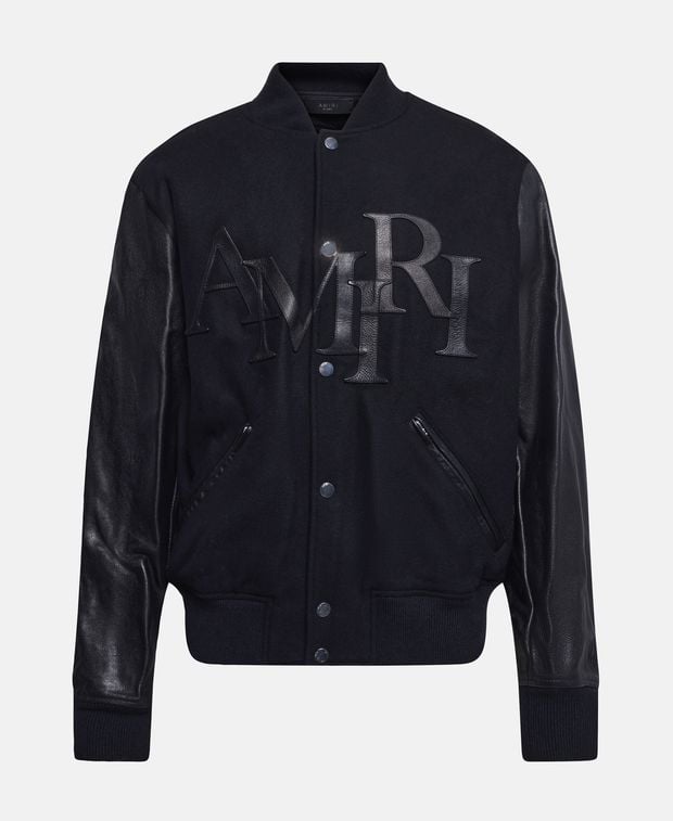 Amiri Wool-blend varsity jacket
