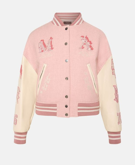 Amiri Wool-blend varsity jacket