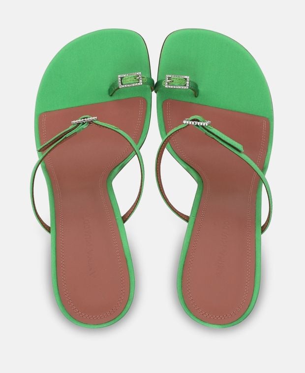 Amina Muaddi Heeled sandals Adut Thong