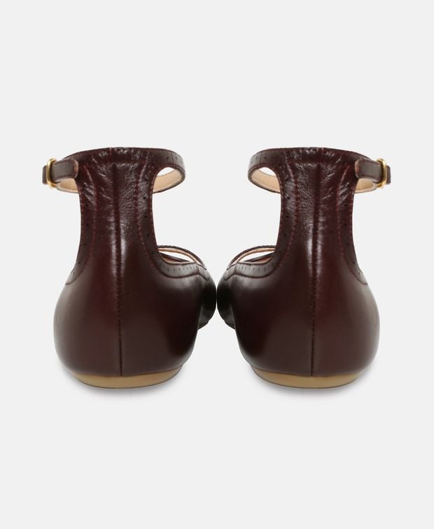 Chloé Ballerina flat with straps Misty