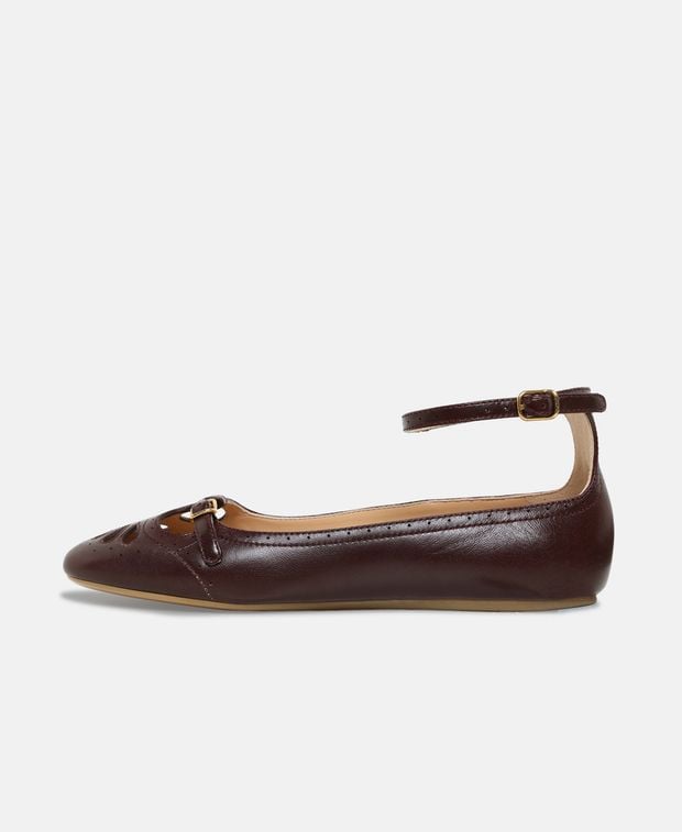 Chloé Ballerina flat with straps Misty