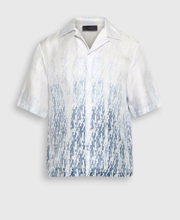 Amiri Short sleeve silk shirt Gradient