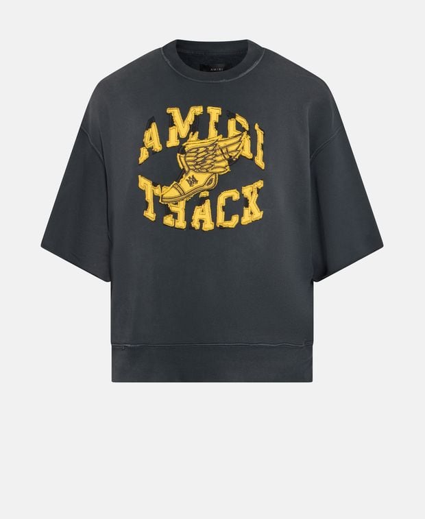 Amiri Short-sleeved sweatshirt Track Cut Off
