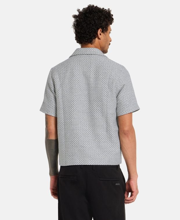 Amiri Short-sleeved shirt Tweed Camp