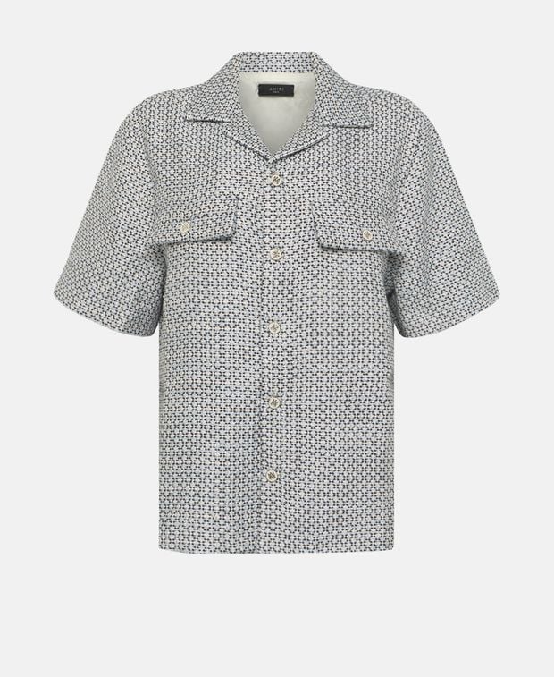 Amiri Short-sleeved shirt Tweed Camp