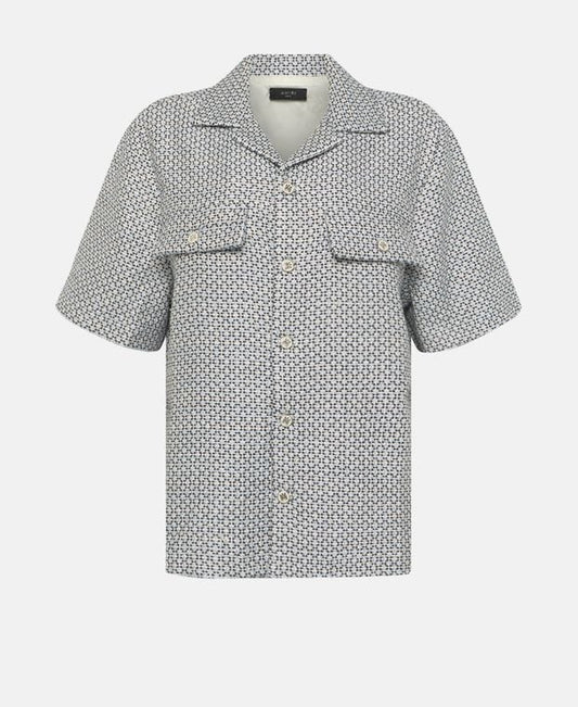 Amiri Short-sleeved shirt Tweed Camp