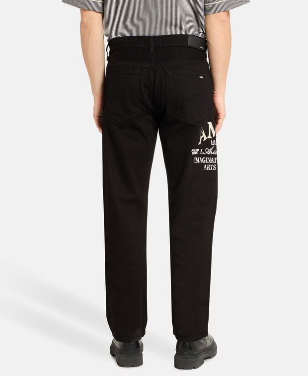 Amiri Straight leg jeans Arts District