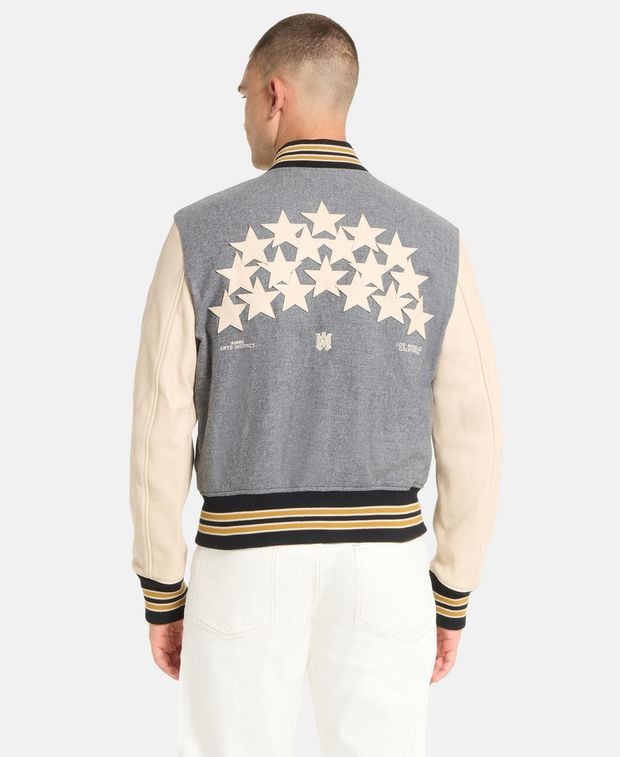 Amiri Wool-blend varsity jacket