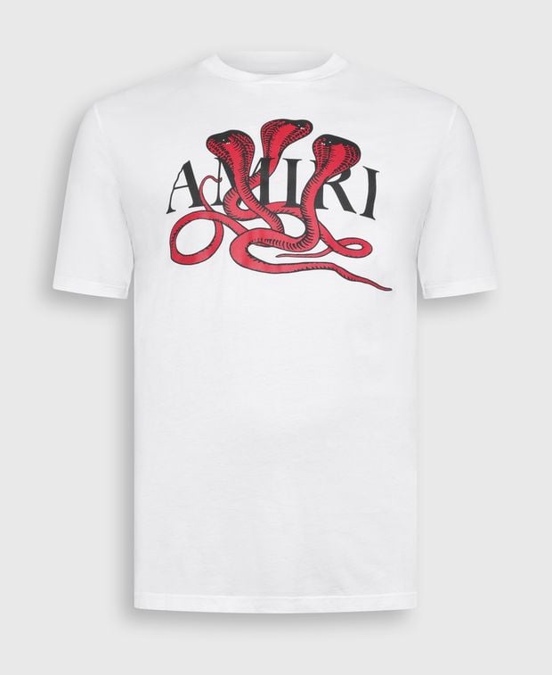 Amiri Crew neck t-shirt Snake