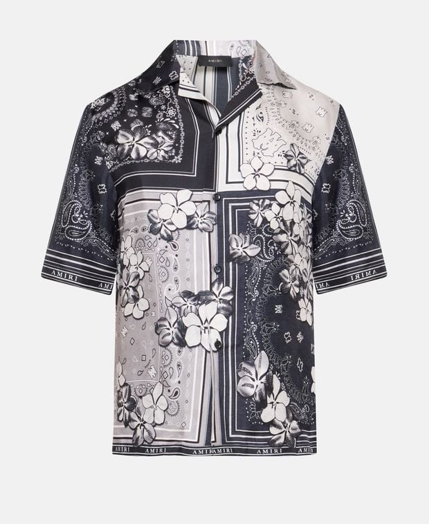 Amiri Short sleeve silk shirt Bowling
