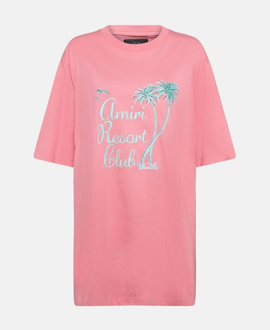 Amiri Crew neck t-shirt Twisted Palm Trees