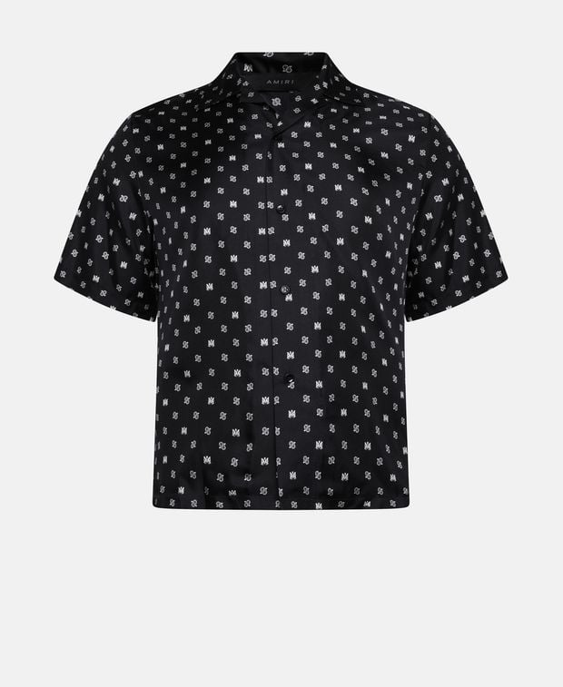 Amiri Short sleeve silk shirt