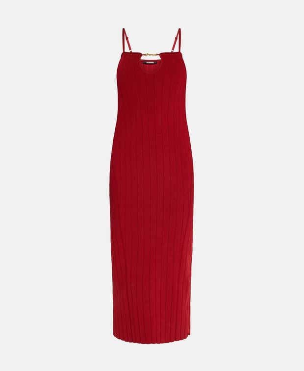 Jacquemus Midi dress La Robe Sierra Bretelles.