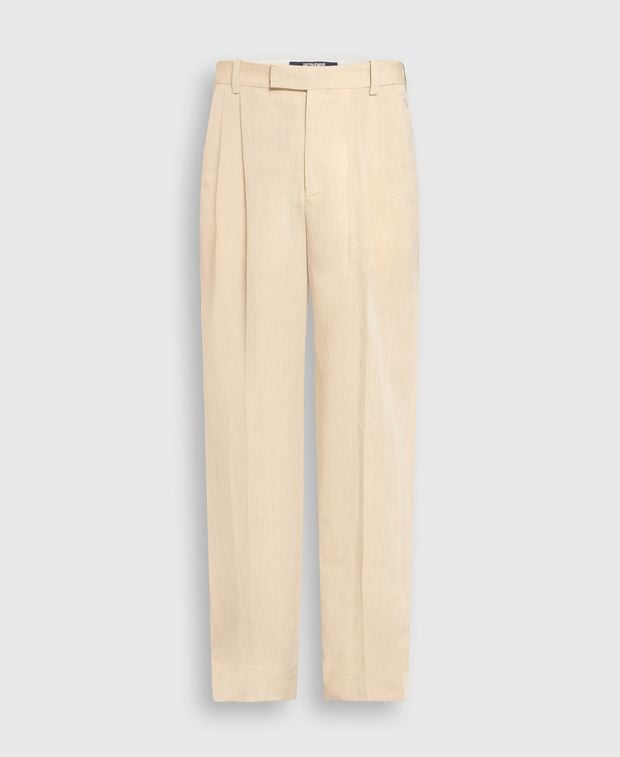 Jacquemus Linen-blend trousers Titolo