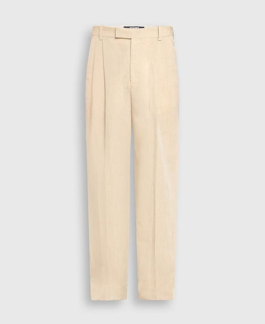 Jacquemus Linen-blend trousers Titolo