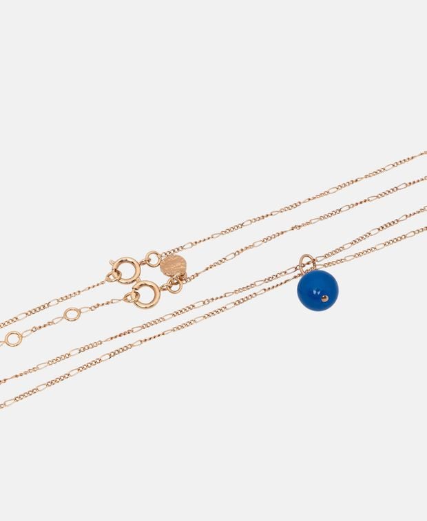 Jacquemus Necklace with pendant La Perlu Bleu