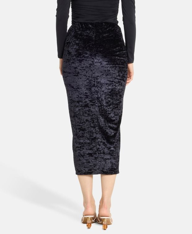 Jacquemus Velvet skirt Pareo Croissant