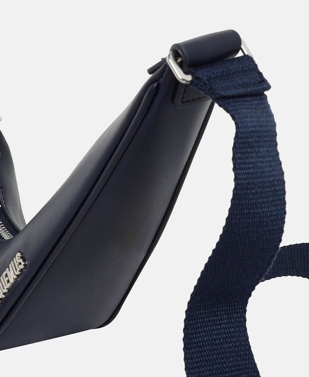 Jacquemus Leather cross body bag Le Sac Swoosh