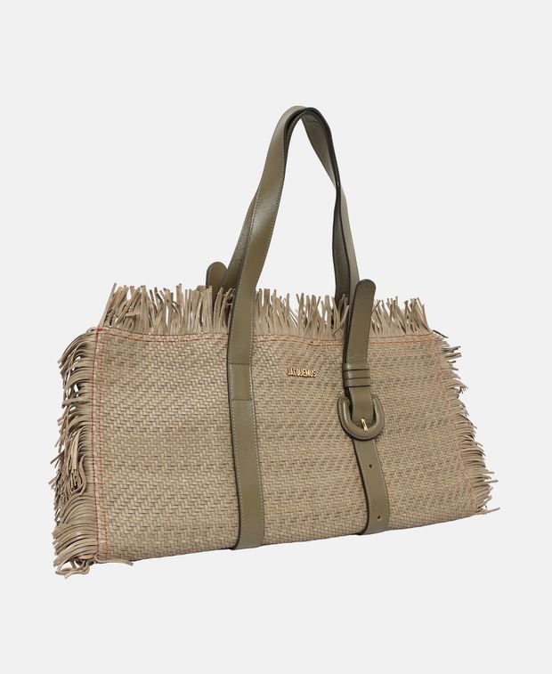 Jacquemus Leather tote bag Le Sac Tresse