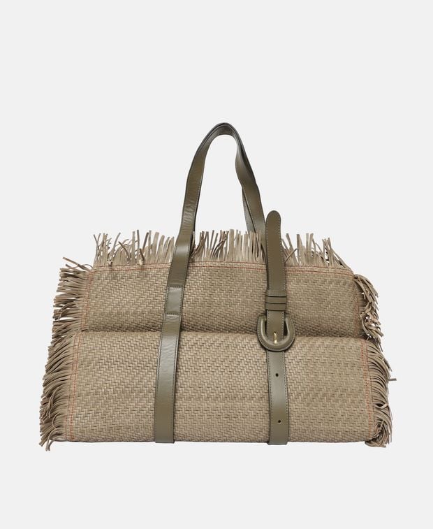 Jacquemus Leather tote bag Le Sac Tresse