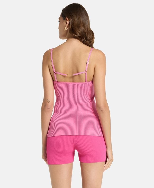 Jacquemus Ribbed tank top Sierra