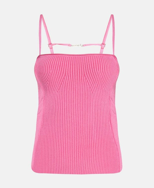 Jacquemus Ribbed tank top Sierra