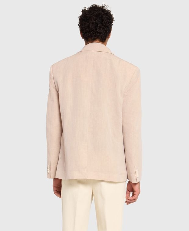 Jacquemus Linen-blend suit jacket Titolo