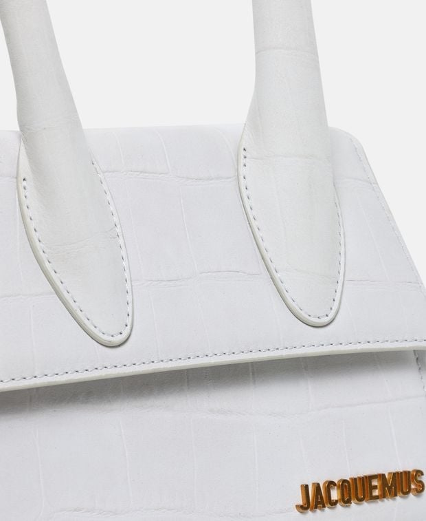 Jacquemus Leather Top Handle bag Le Chiquito moyen