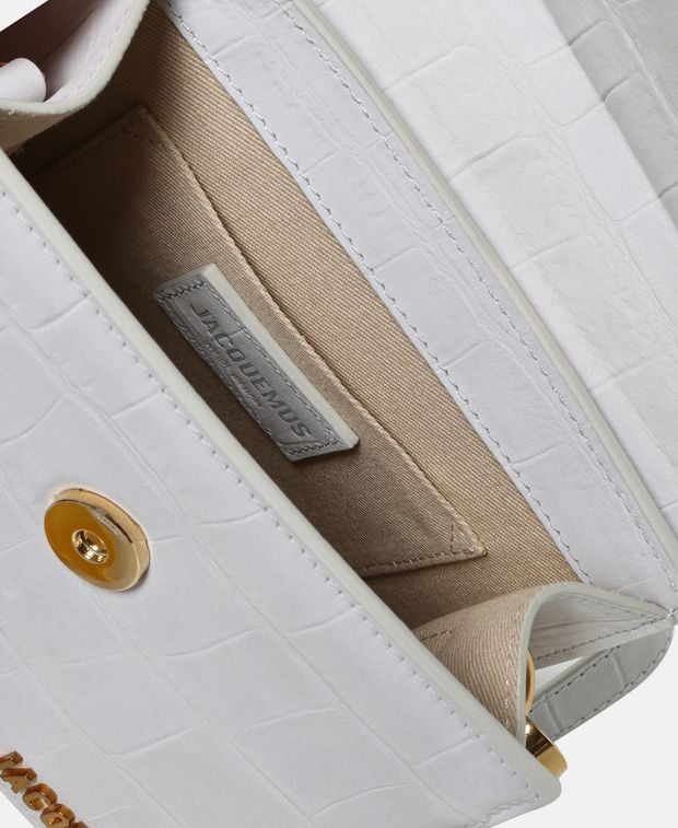 Jacquemus Leather Top Handle bag Le Chiquito moyen