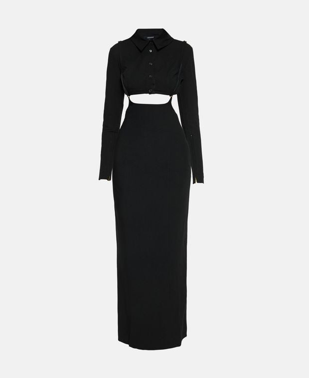 Jacquemus Linen-blend dress Draio