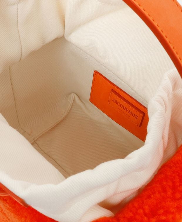 Jacquemus Leather Top Handle bag Le seau carre