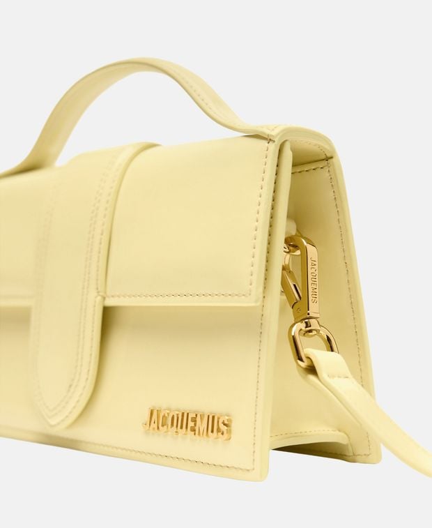 Jacquemus Leather handbag Le Grand Bambino
