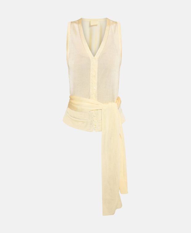 Jacquemus Sleeveless blouse Le Haut Maestra