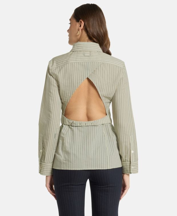 Jacquemus Silk-blend shirt blouse La Chemise De
