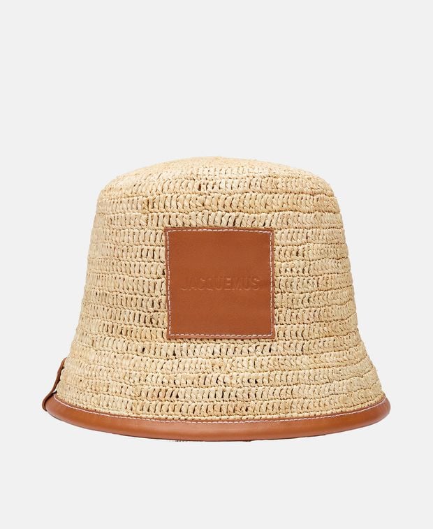 Jacquemus Raffia hat Le Bob Soli