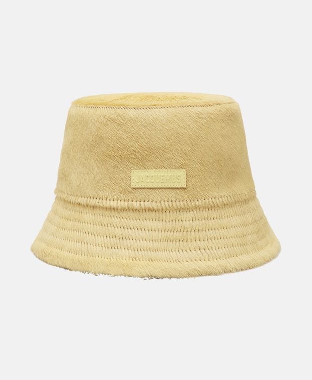 Jacquemus Leather bucket hat Sperone