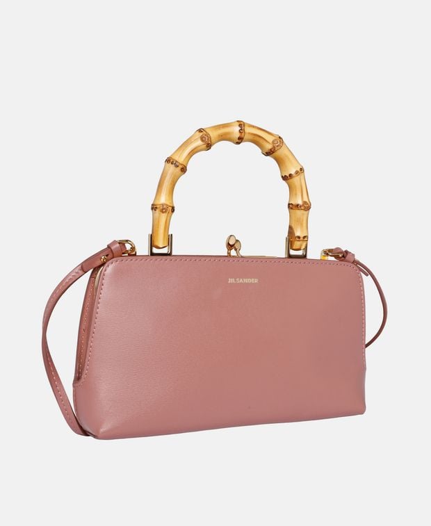 Jil Sander Leather shoulder bag Borsa Mano