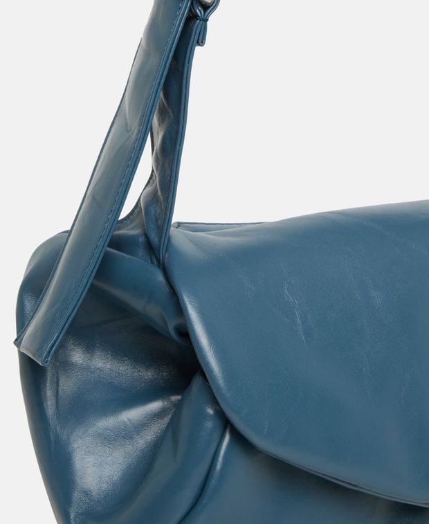 Jil Sander Leather shoulder bag Cannolo