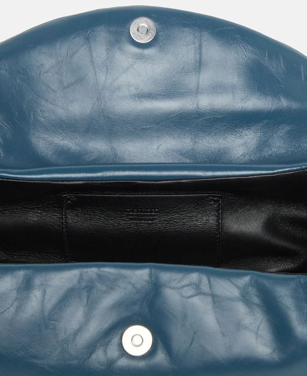 Jil Sander Leather shoulder bag Cannolo