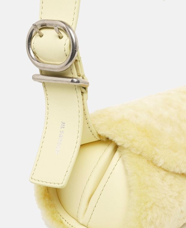 Jil Sander Leather shoulder bag Cannolo