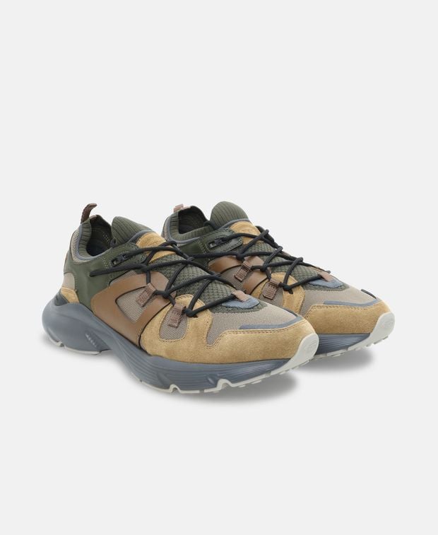 Tod's Sneakers Allacciata Maglia