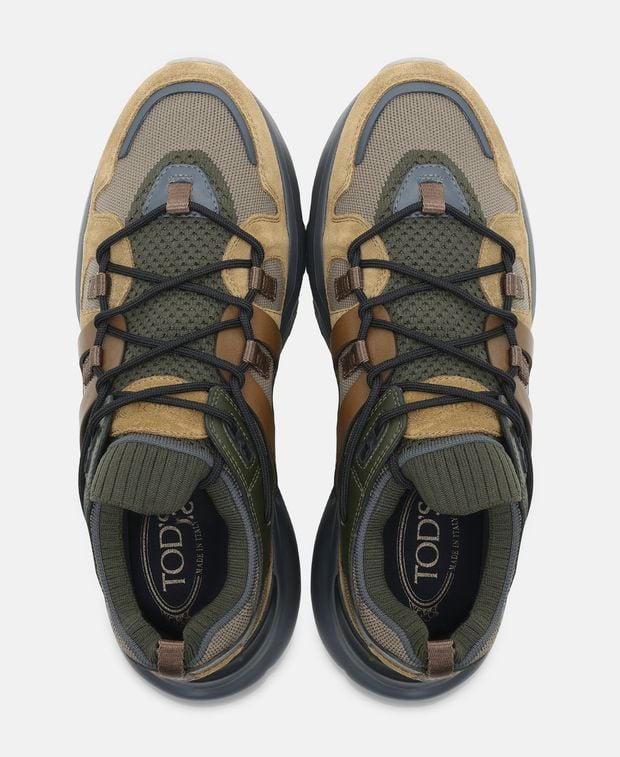 Tod's Sneakers Allacciata Maglia