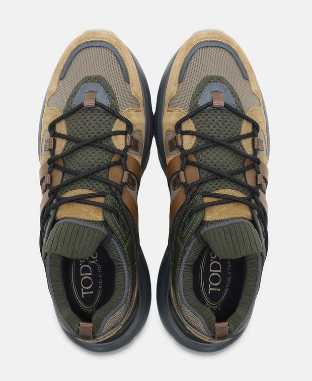 Tod's Sneakers Allacciata Maglia