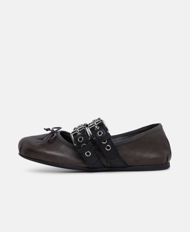 Miu Miu Ballerina flat with straps