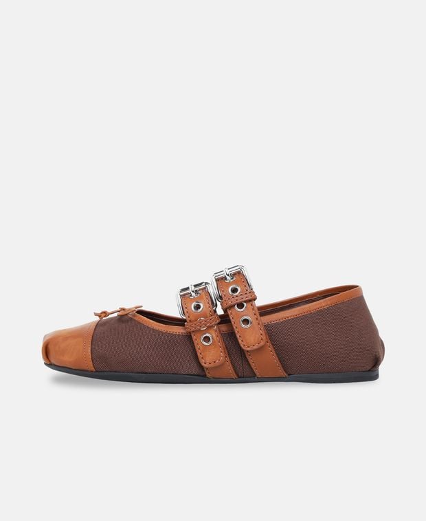 Miu Miu Ballerina flat with straps