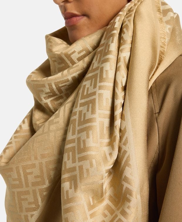 Fendi Wool-blend scarf