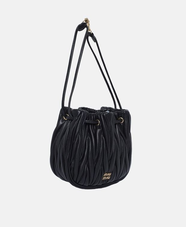 Miu Miu Leather bucketbag