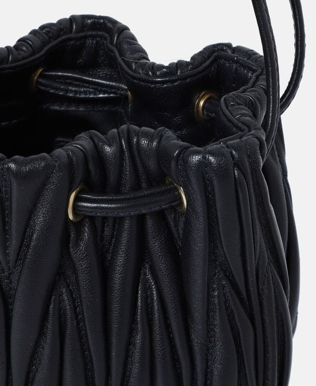 Miu Miu Leather bucketbag