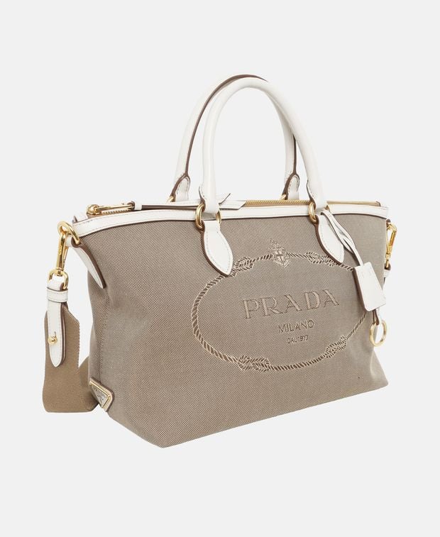Prada Leather Top Handle bag Borsa A mano